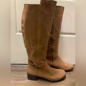 Nautica womens tall riding boot style dress boots